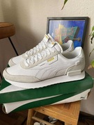 Oryginalne buty puma futura rider skorzane biale 45 29,5 cm mesie wygodne