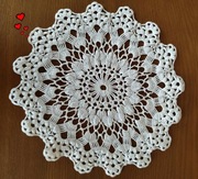 Serwetka biała hand made