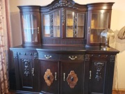 DUŻA WITRYNA DO SALONU 200x210 antyk po renowacji