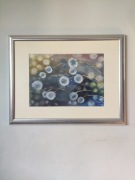 "Trawy" - Obraz namalowany pastelami suchymi