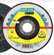 Tarcza Listkowa Lamelkowa SUPRA  P40 # KLINGSPOR # 125x22,23 # SMT 626