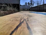 Stół z żywicy i dęba 