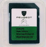 Aktualizacja map Citroen/Peugeot NG4 EU 2025