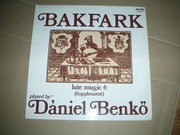 Bakfark-lute music 6 supplement. Daniel Benko - lutnia    NM