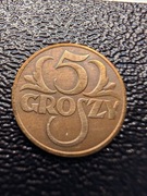 5 groszy 1928 rok Tak jak na foto 