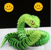 Figurka ruchoma wąż 3D gad piniata 