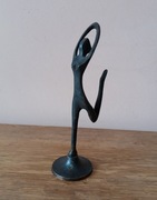 Figurka Statuetka Piękna Tancerka Mosiądz