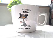 Duży, litrowy Kubek z zabawną grafiką