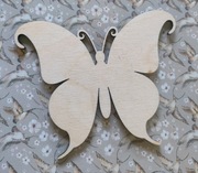 Drewniany Motyl Sklejka Scrapbooking Decoupage Kreatywna Zabawa mo8a