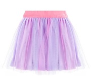 Spódniczka tiulowa rozkloszowana fioletowo- różowa Cool Club 92 86 jak nowa