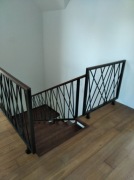 Balustrady nierdzewne, malowane proszkowo