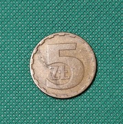 Moneta 5 zł 1980r PRL kolekcjonerska