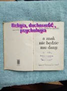 A znak nie bedzie mu dany religia duchowość psychologia Dobraczyński