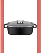 Brytfanna Gęsiarka Garnek Gourmet Granit 33 x 21