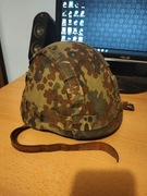 Hełm LWP Wz. 67/75 z pokrowcem.