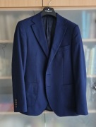 Ciemnoniebieska marynarka Lancerto rozm. 50 slim, 80% wełna