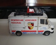 Vintage Corgi , Porsche Kremer Rescue. Skala 1:43 rzadki model.