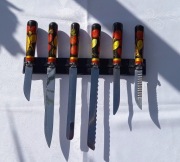 Komplet noży Chochłoma 