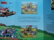 Blok 363 A i B 50 lat Komiksu  Kajko i Kokosz kas FDC 