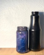 Sloik do przechowywania , hand made- gwiezdny pyl