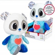 Lamaze Kojący Pluszowy Miś Panda z Pulsującym Serduszkiem Uspokajacz