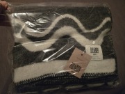 Nowy koc OUTHERES HOME | 100% Wełna Nowozelandzka | Premium