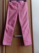 Spodnie damskie pudrowy róż 