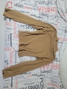 Beżowy golf crop top