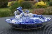 Pojemnik na masło porcelana GŻEL
