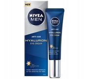 NIVEA MEN Hyaluron Przeciwzmarszczkowy krem pod oczy, 15 ml