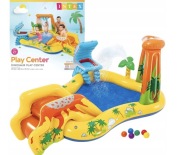 Wodny Plac Zabaw Basen Dmuchany dla Dzieci Ogrodowy Fontanna Intex 