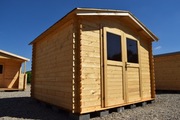 solidny DOMEK DREWNIANY ogrodowy*3x3*9 m2* 34 mm