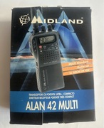 CB Radio set Midland Alan 42Multi z anteną
