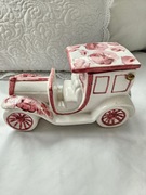 Samochód ceramiczny figurka ceramika vintage unikat