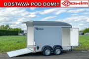 Przyczepa do przewozu motocykli furgon kontener cargo C500