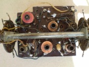 Przełącznik zakresów radia Pionier.