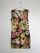 letnia sukienka w kwiaty złocenia * S/M