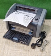 Drukarka laserowa HP 1018 Limited Edition - toner, kable - 12 416 str