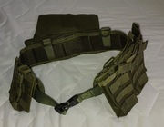 Pas taktyczny z ładownicami i workiem 