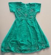 sukienka balowa Księżniczka ze Wschodu cekiny przebranie rozmiar 134 mo