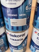 Dekoral Emakol drewno metal szara 