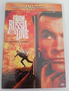 KOLEKCJA FILMÓW 007 JAMES BOND / POZDROWIENIA Z MOSKWY, DVD STAN NOWY.