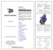 JCB 6TFT 6TST Dumper Service Manual Instrukcja serwisowa naprawcza