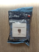 Gniazdo antenowe typu "F" Simon 10 – pojedyncze, białe (CASF1.01/11)