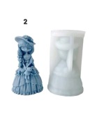 Forma silikonowa do świec lub mydeł wysylka 48h 