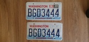 Washington para tablic rejestracyjnych usa oryginal