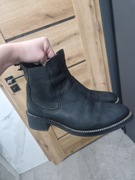 Skórzane sztyblety Wojas roz 38