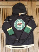 Reebok Minnesota wild bluza hoodie blouse NHL men boy męska vintage