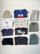 Zestaw ubranek chłopięcych stan bardzo dobry rozmiar 86 92 Zara H&M