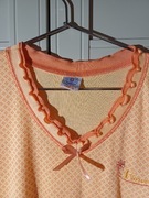 Koszula nocna pomarańczowa bawełniana roz.M